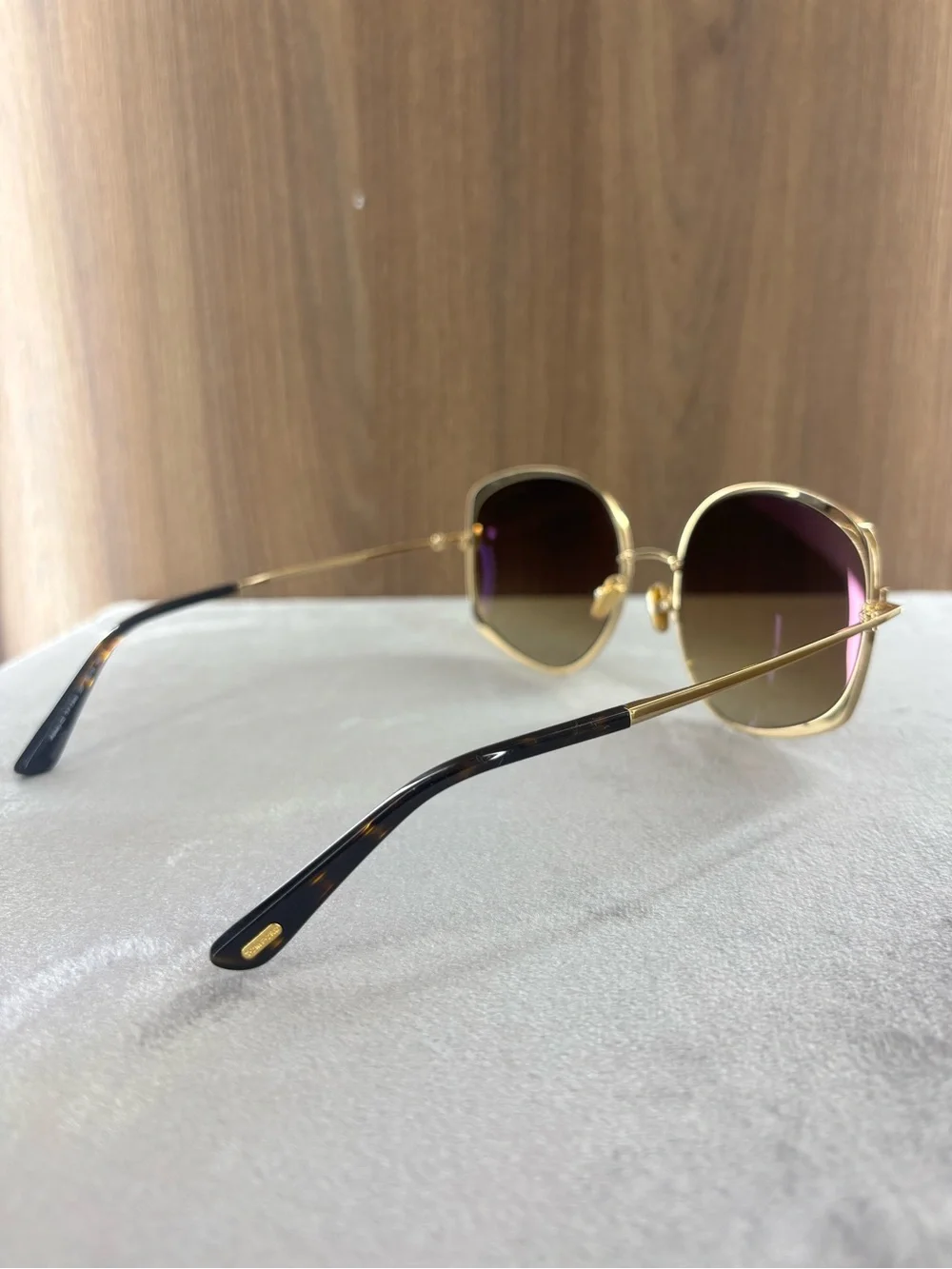 Tom Ford Abbey-02 TF 1349 Sunglasses 58-19-140 Gold Tone New